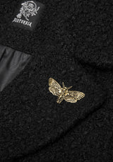 Eydra Recycled Bouclé Coat - Black