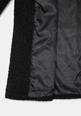 Eydra Recycled Bouclé Coat - Black