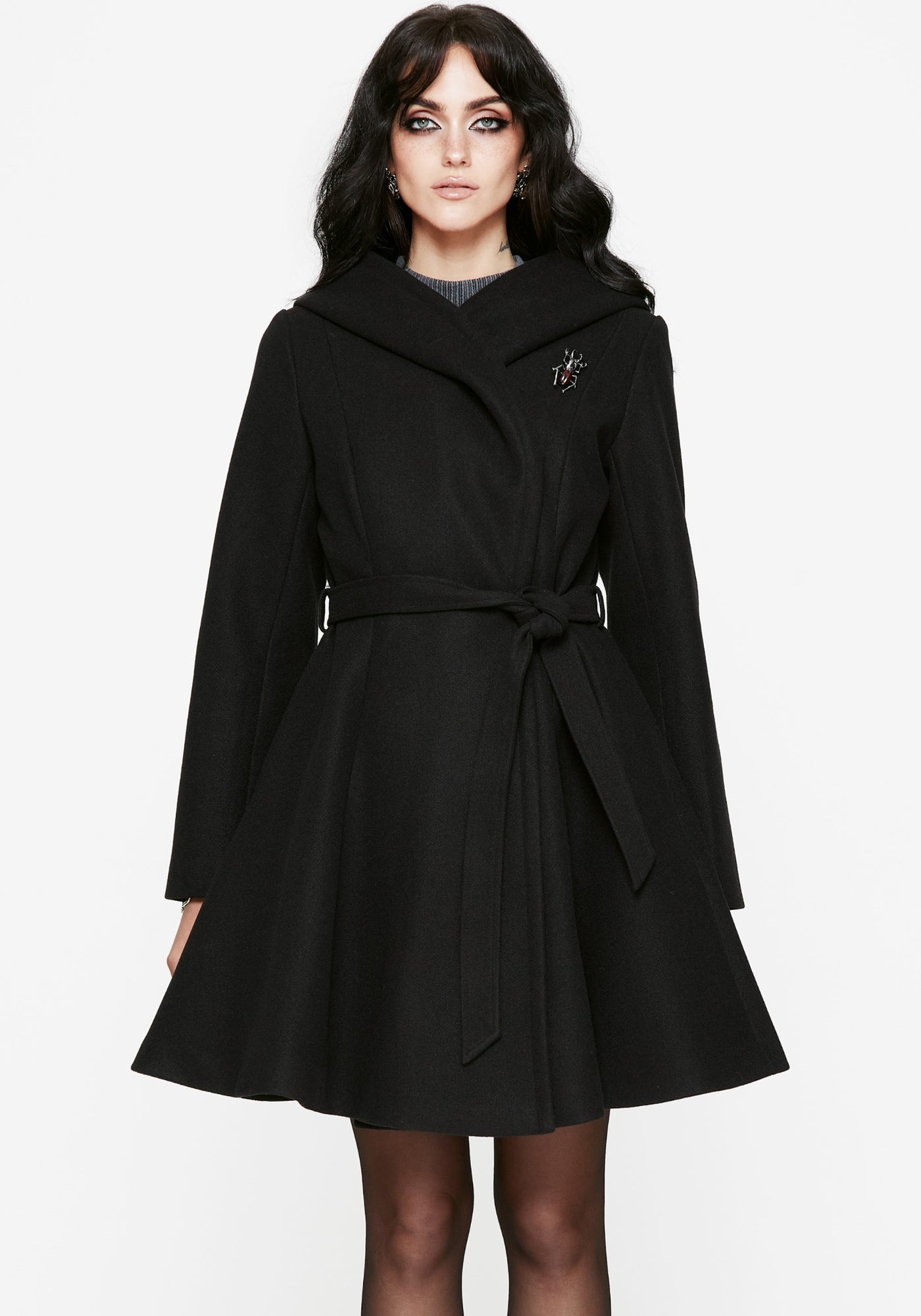 princess polly baby blue dress Burlington Ladies Luxury Overcoat – The Staff Uniform Company main image 0