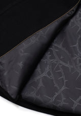 Camilla Tie Waist Hooded Coat With Bug Brooch