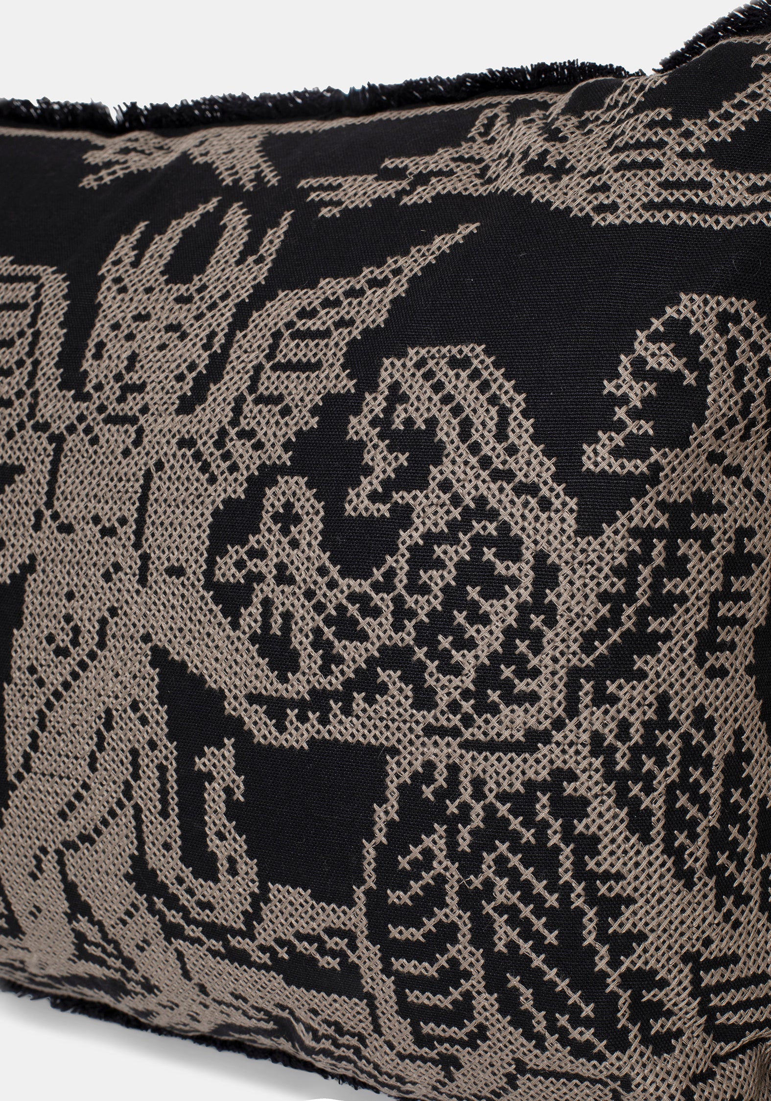 Ravenna Devil Criss Cross Cushion