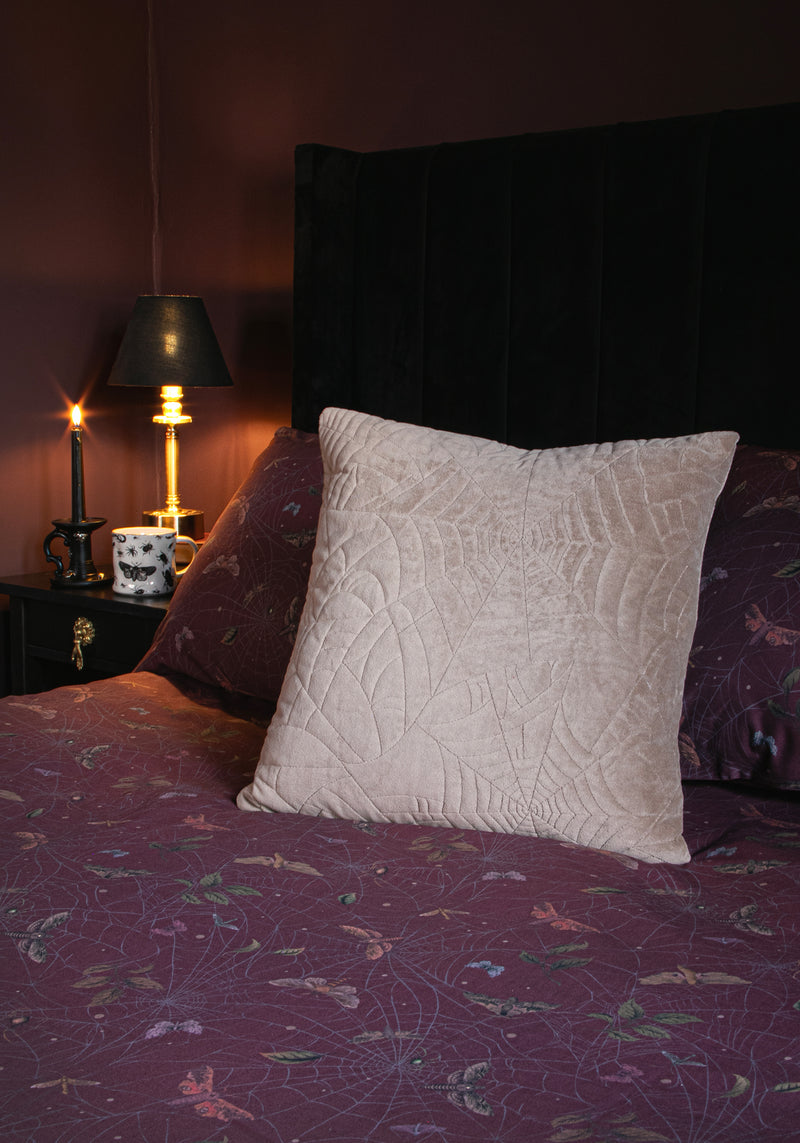 Webwynn Cobweb Quilted Cushion