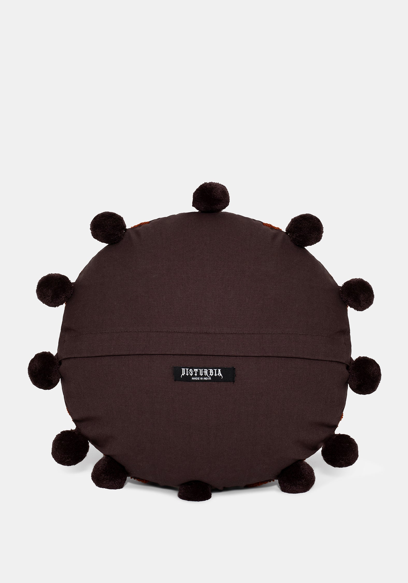 Ashwyn Witches Tile Round Pom Pom Cushion