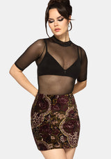 Effie Mini Shift Skirt