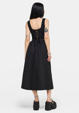 Mythos Embroidered Midi Skirt UK 6