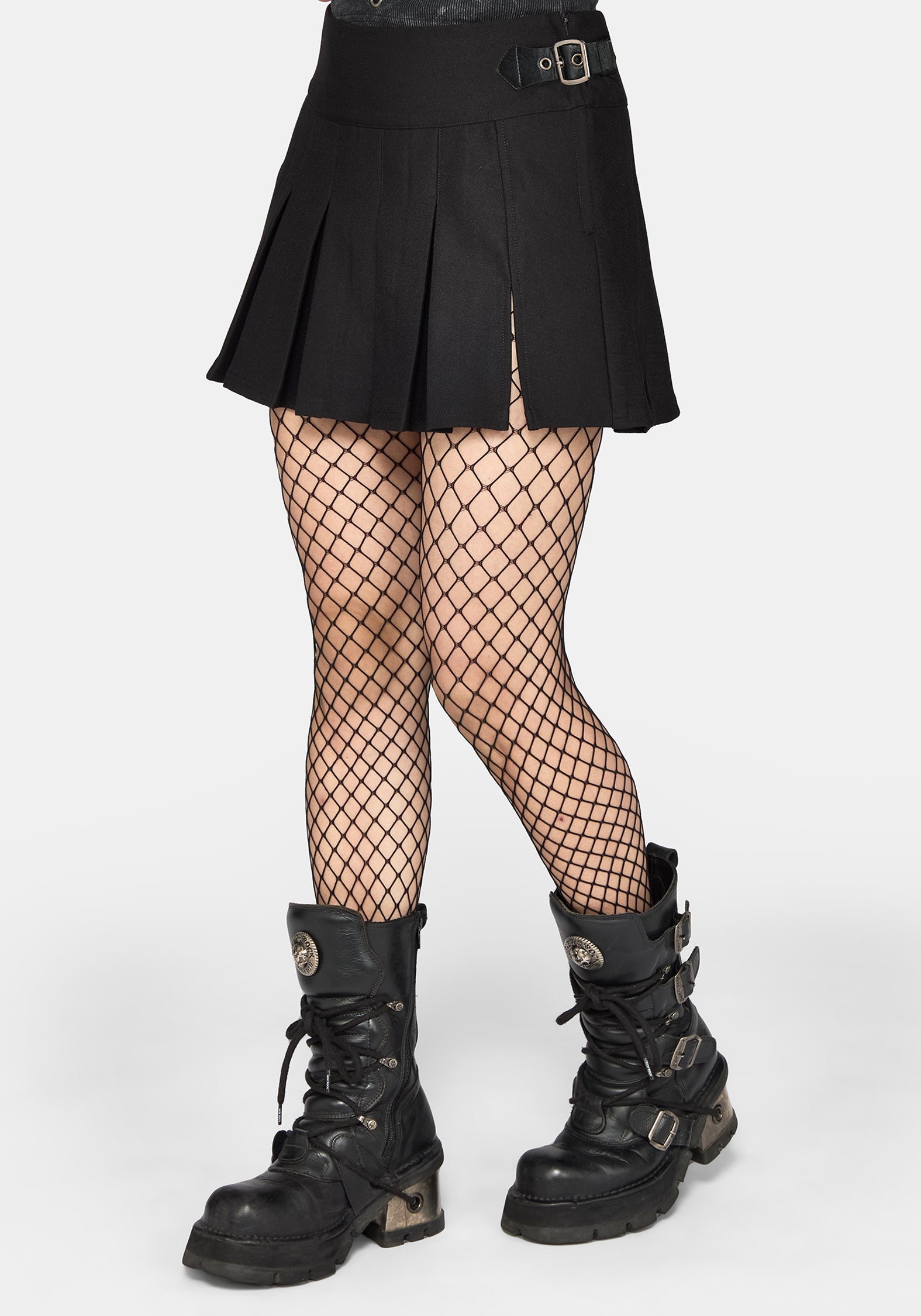 Soraya Buckle Mini Skirt