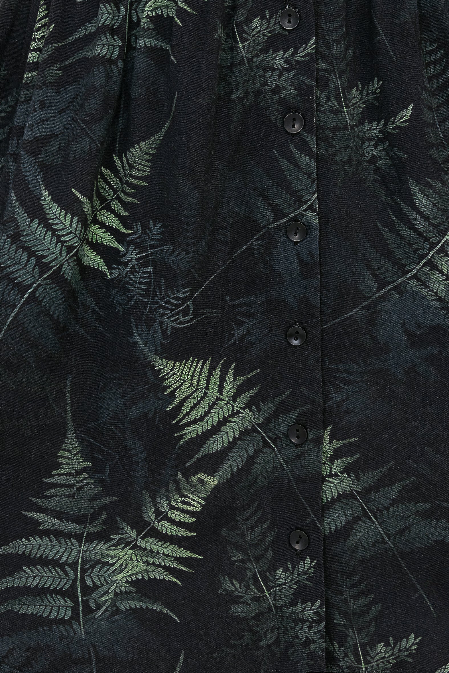 Fernery Button Up Corset Mini Dress