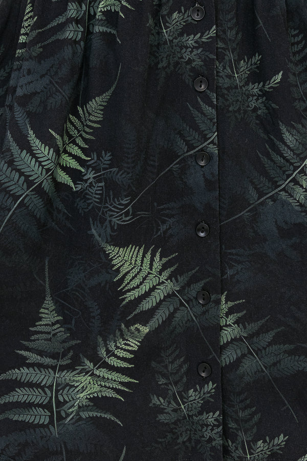 Fernery Button Up Corset Mini Dress