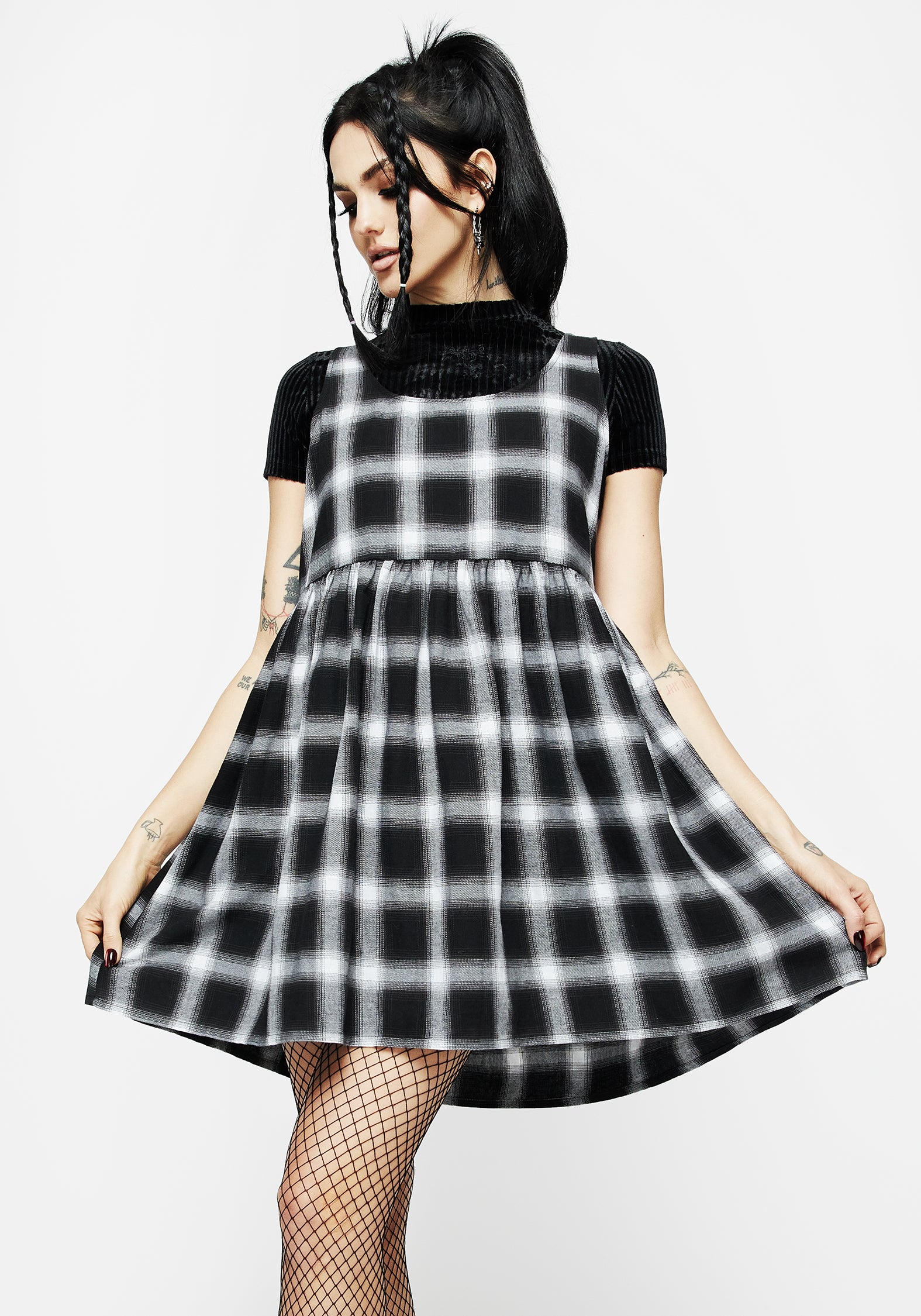 Disturbia | Singles Plaid Dress