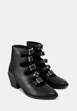 BRIDGET BUCKLED BOOTS