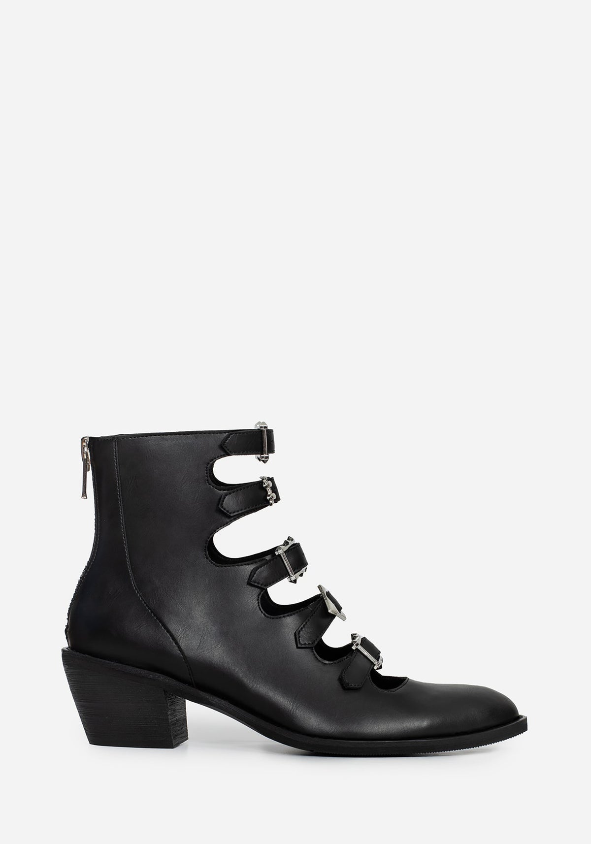 BRIDGET BUCKLED BOOTS