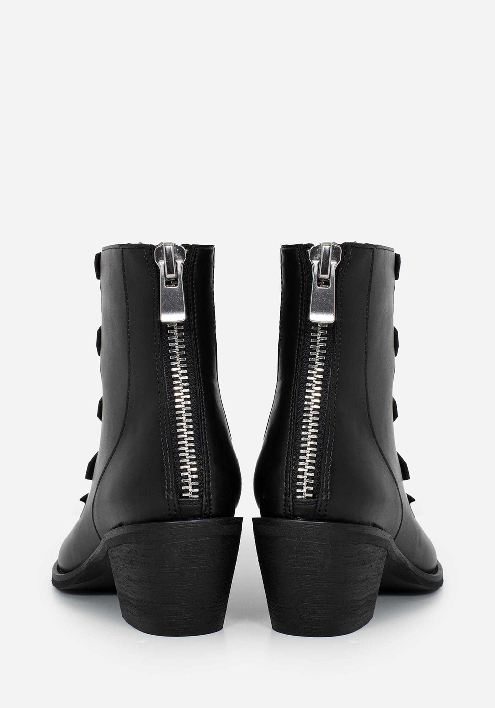 BRIDGET BUCKLED BOOTS