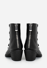 BRIDGET BUCKLED BOOTS