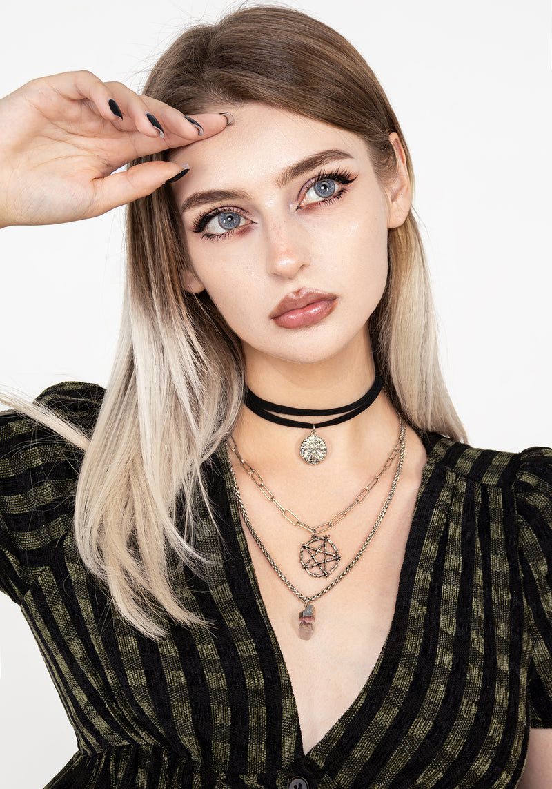 Urban Classics Accessoires / Ocean Layering Necklace gold Urban Classics Accessoires / Ocean Layering Necklace gold