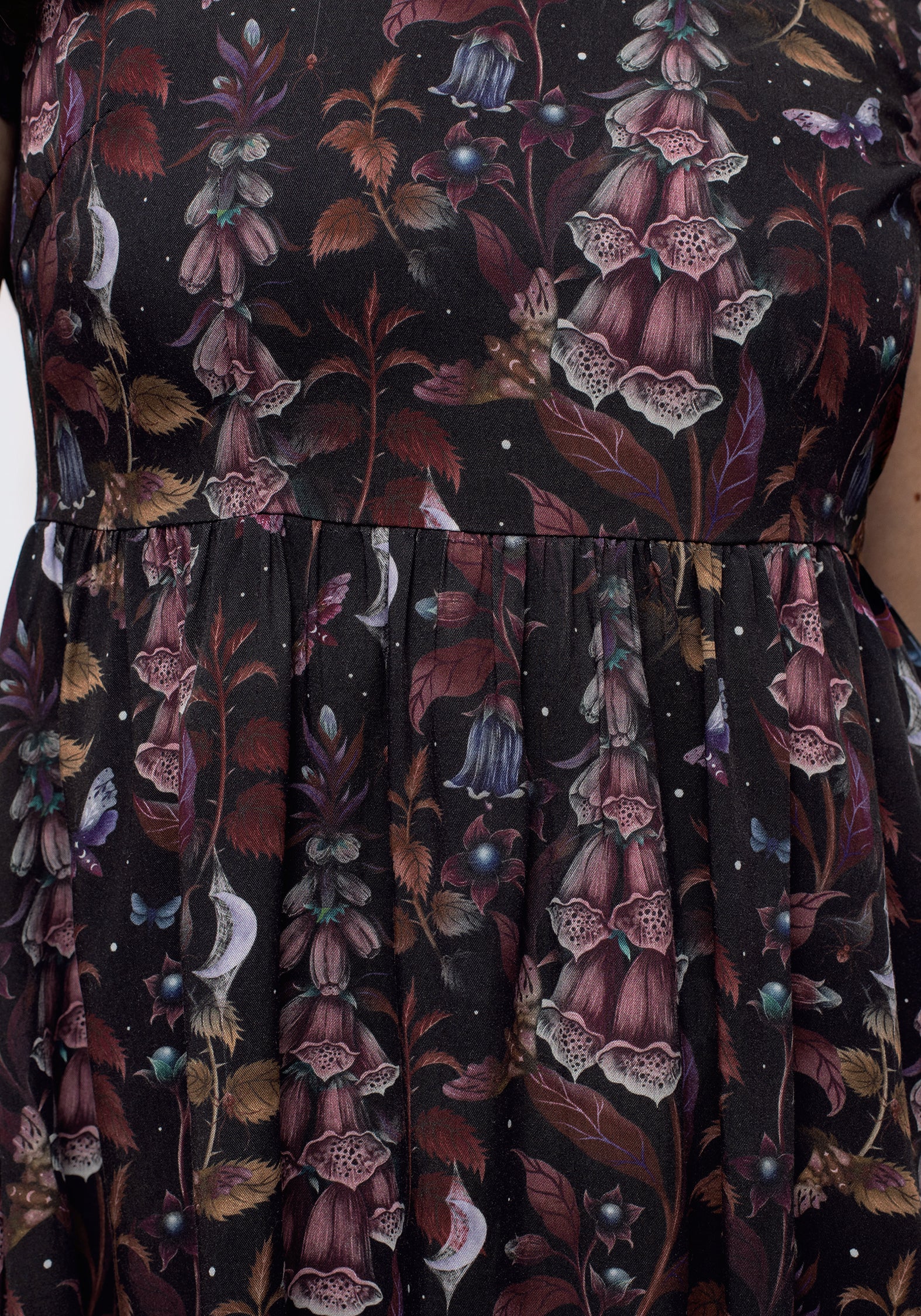Foxglove Mini Skater Dress