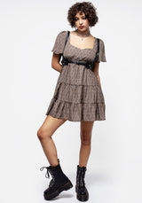Meadowsweet Tiered Mini Dress