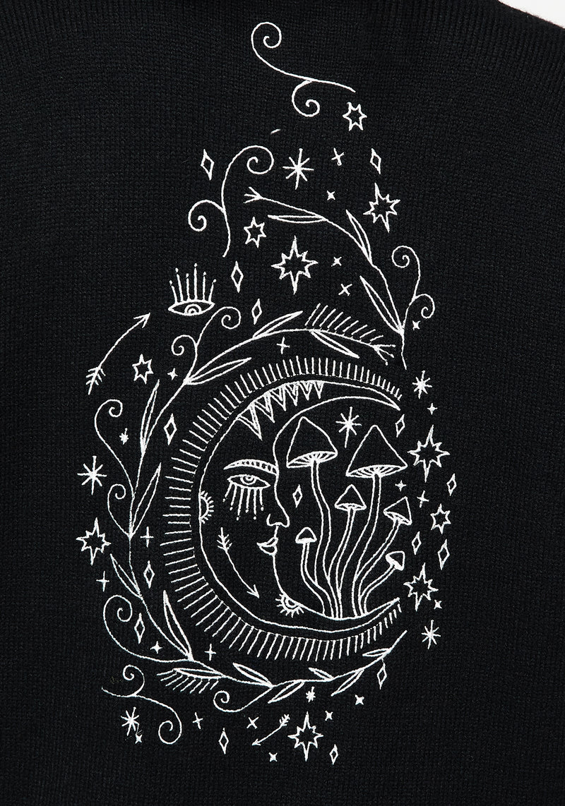 Marzanna Embroidered Longline Cardigan