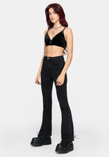 Unholy Velour Bralet