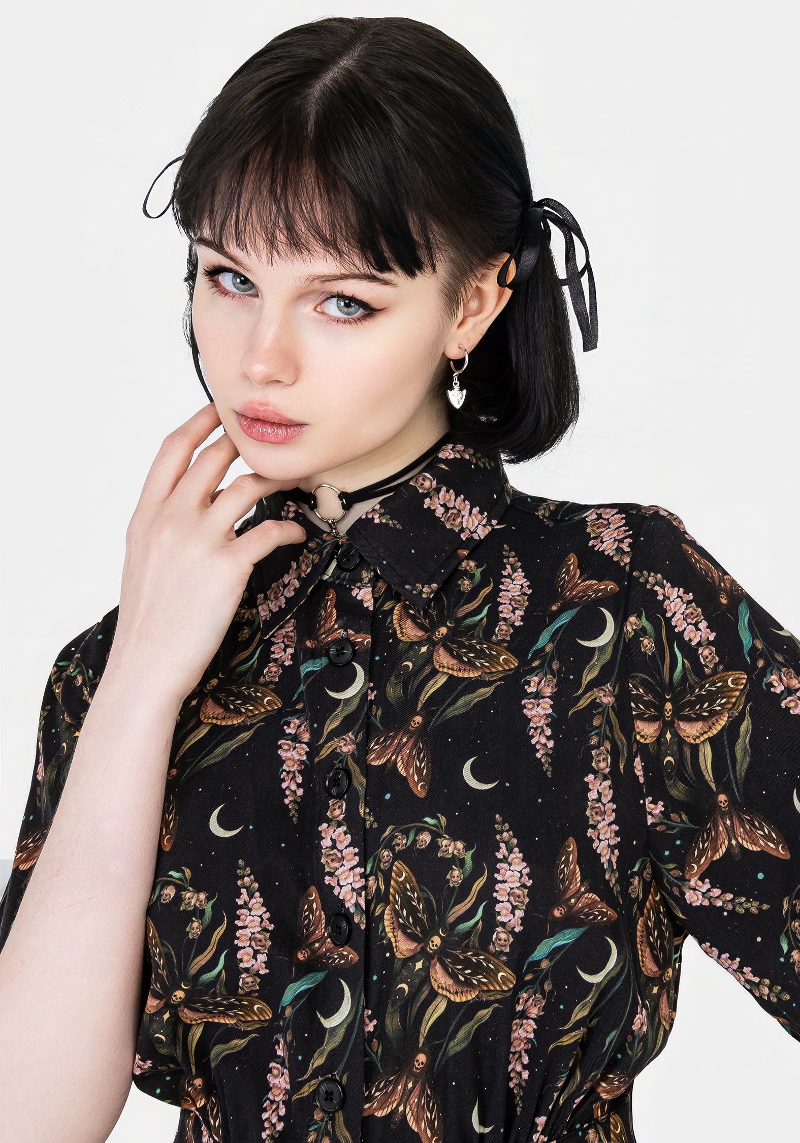 Disturbia Atropos Mini Shirt Dress Dresses disturbia-atropos-mini-shirt-dress-dresses