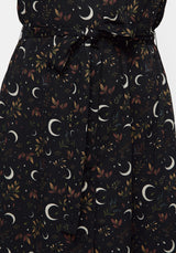 Sickle Moon Midi Shirt Dress