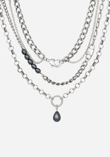 Leila Pearl Layered Necklace