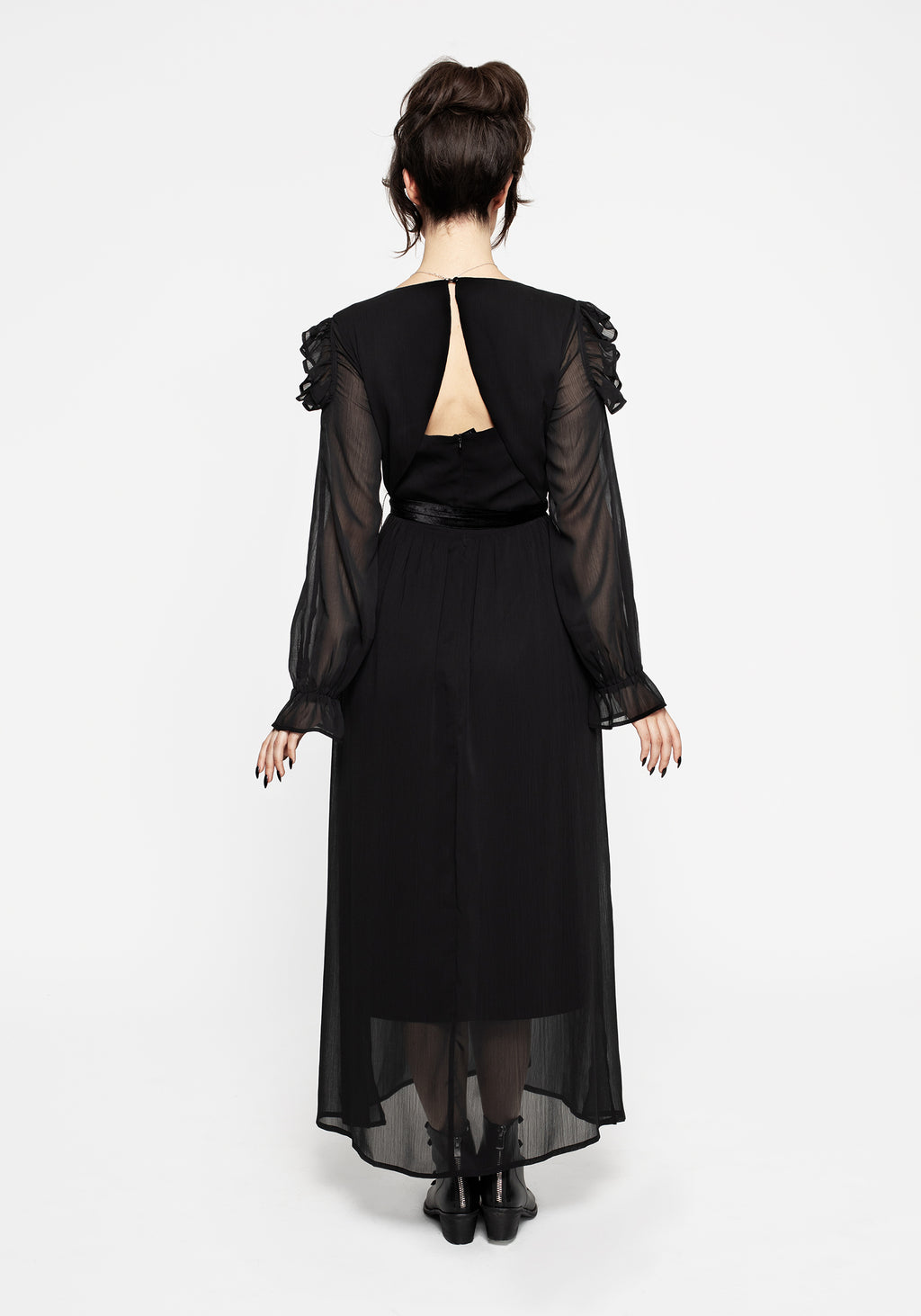 Disturbia | Scorn Cold Shoulder Maxi Dress | Dresses
