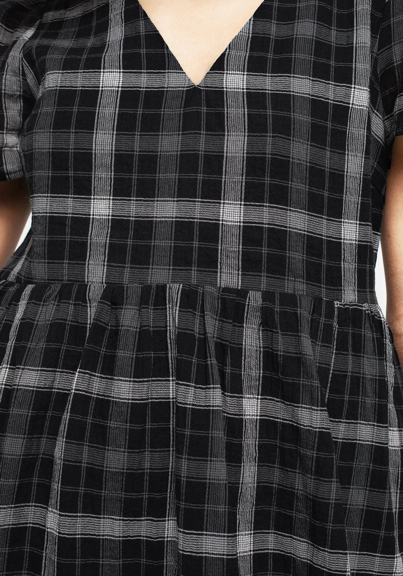 New Look Check Dress Disturbia Dilemma Check Mini Smock Dress