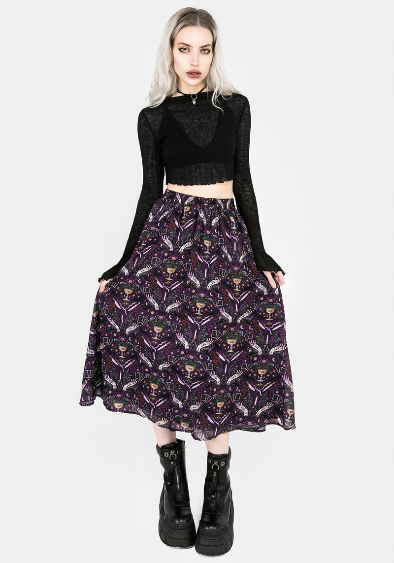 Modern Mystic Midi Skirt