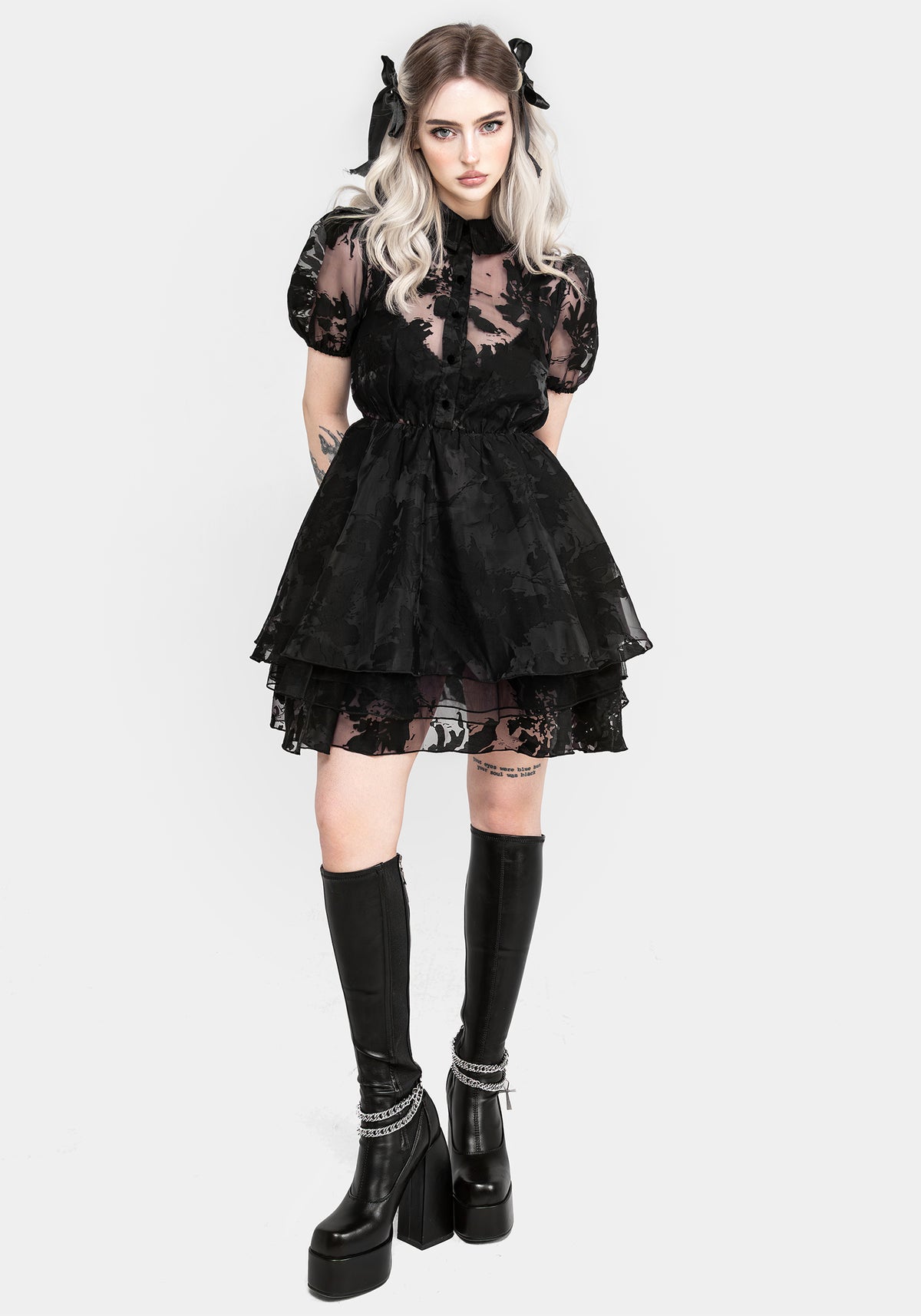 green emerald velvet dress Long Gothic Dress with Lace Sleeves and Drawstring Back