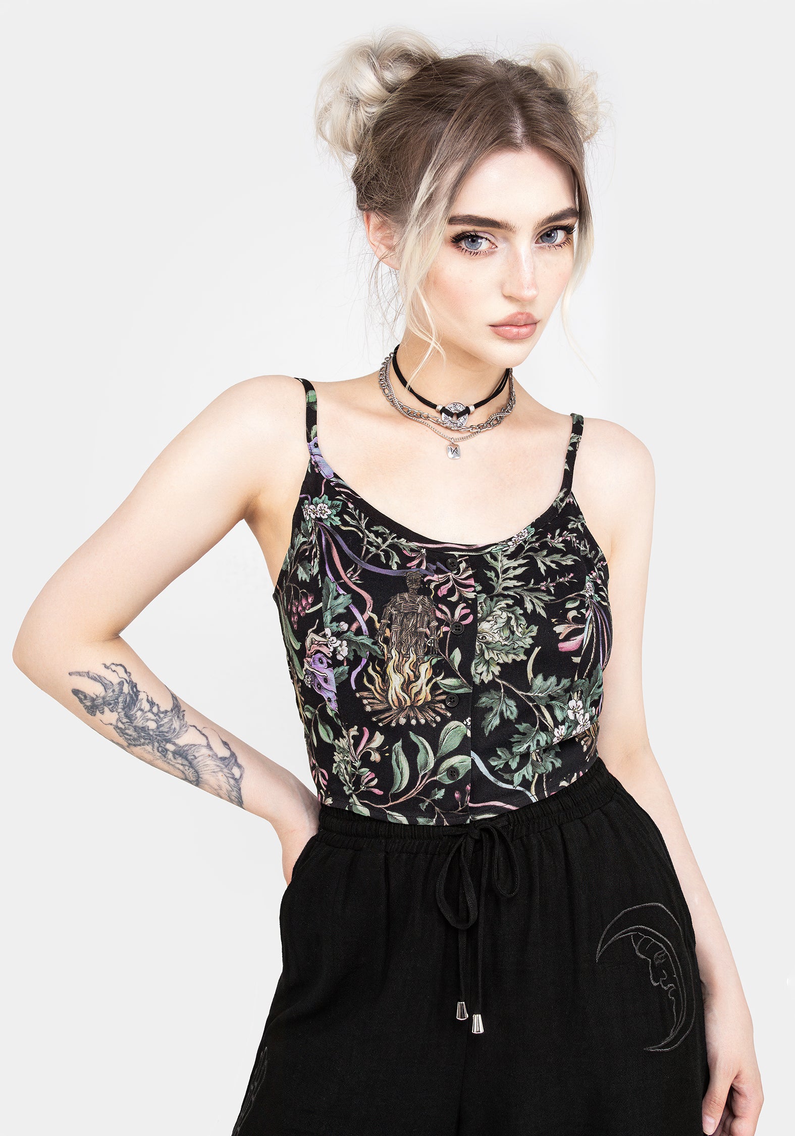 Beltane Cami Crop Top – Disturbia