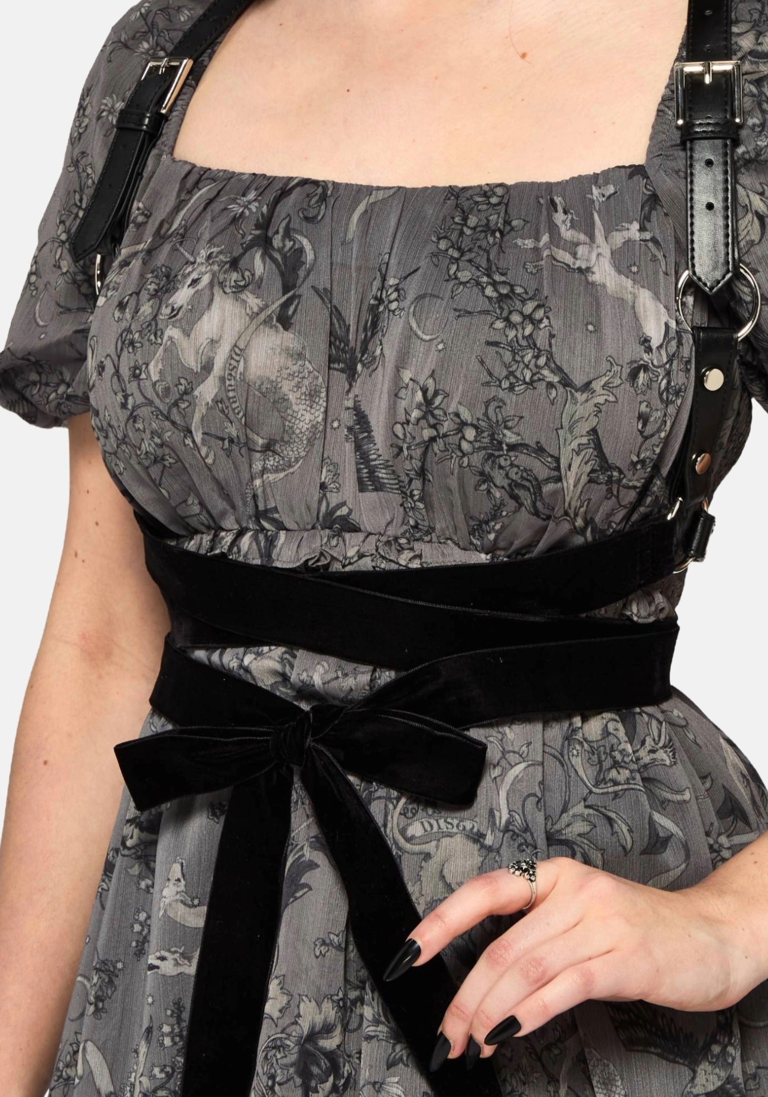Natalia Ribbon Wrap Harness