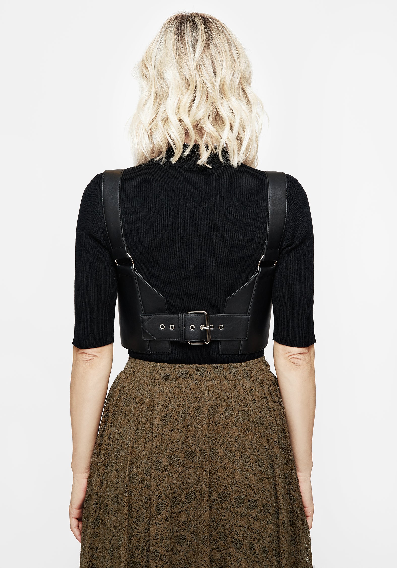 Disturbia | Polaire Lace Up Corset Harness | Harnesses