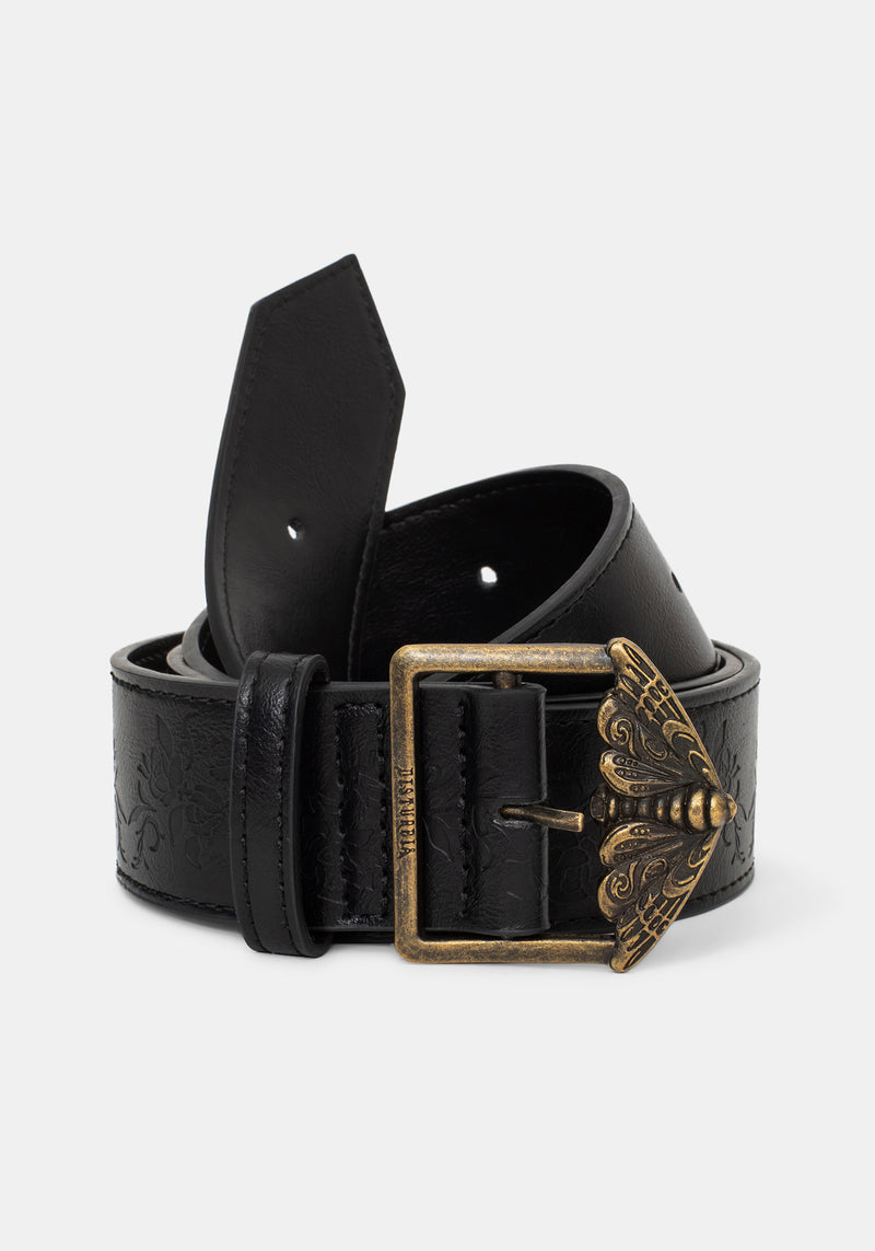 Disturbia | Rosamoth Debossed Buckle Belt | Belts