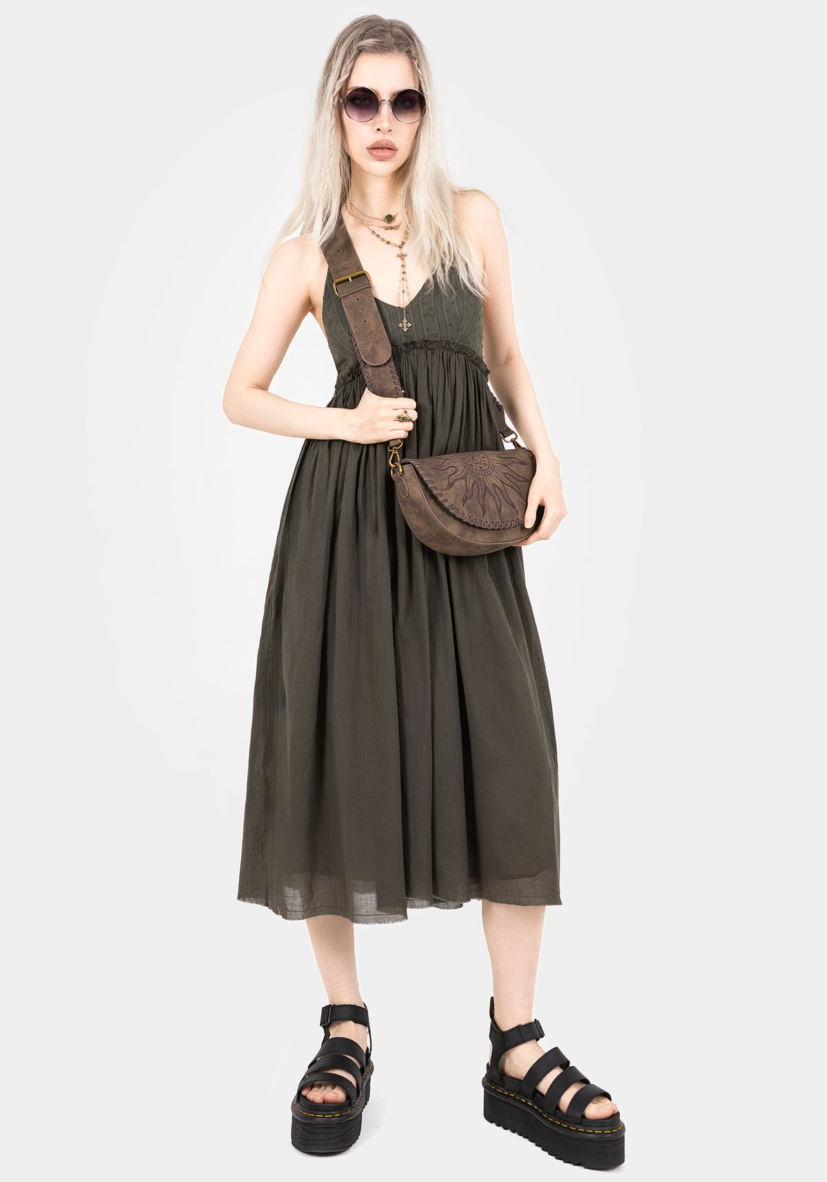 Balor Crescent Crossbody Bag