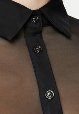 Finis Button Up Mesh Shirt