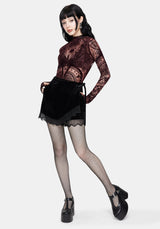 Loveday Paisley Printed High Neck Top