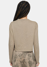 Hexborn Baba Yaga Embroidered Long Sleeve Pyjama Tee