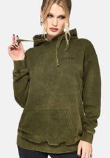 Sira Oversized Applique Patch Hoodie