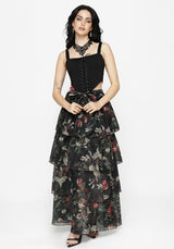 Miranda Lace Up Corset Top