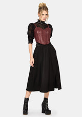 Rouvelle PU Red Corset