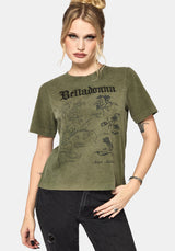 Belladonna Graphic Embroidered Regular Fit T-Shirt