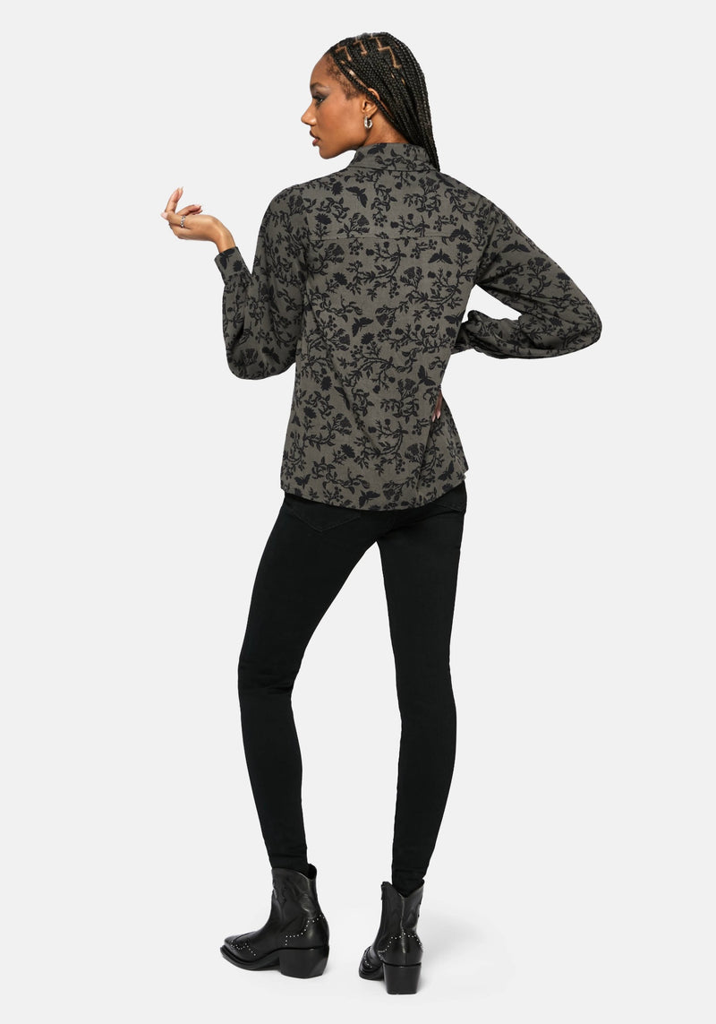 Morgana Long Sleeved Shirt - Green