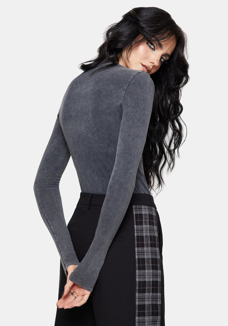 Wyn Dragon Long Sleeved Fitted Tee