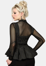 Jenna Stripe D-Ring Buckle Cami Top