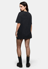 Blake Lace Oversized Graphic T-Shirt