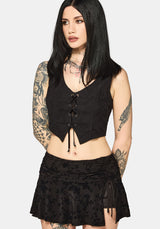 Lila Embroidered Corset Top