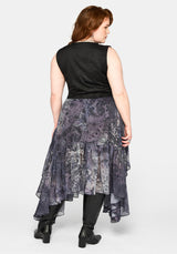 Thorn Bloom Embellished Suede Waistcoat