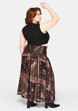 Lila Embroidered Corset Top