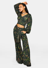 Noctaris Print Long Sleeve Top