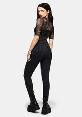 Elise Celestial Jinx Mesh Top